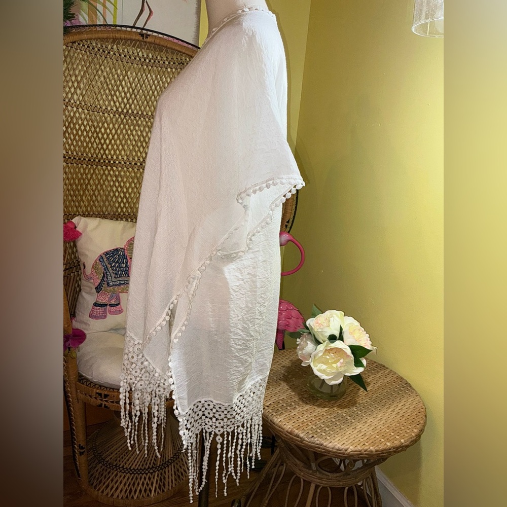 Vintage Lace Kimono One Size - Picture 7 of 14